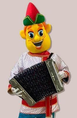 Ростовая кукла скоморох фото