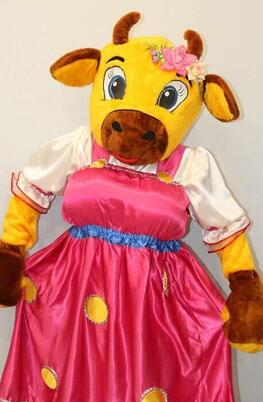 Ростовая кукла Корова фото