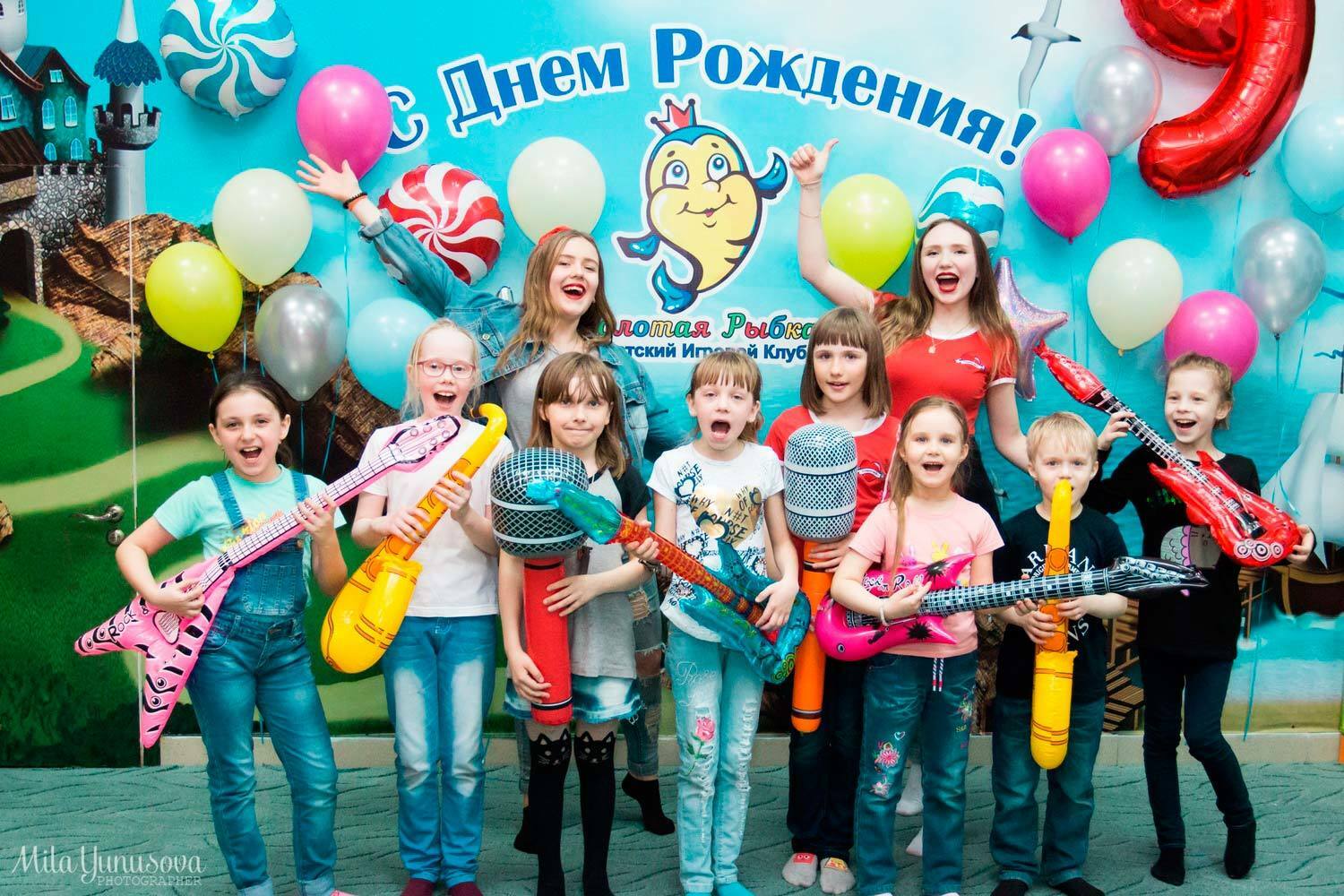 Детские праздники в игровой комнате